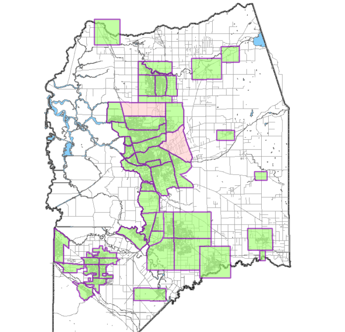 San Joaquin County Zoning Map