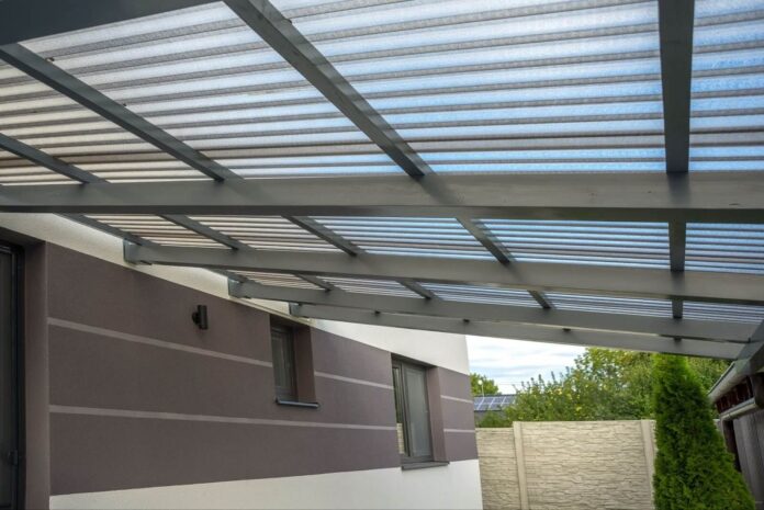 Pergola with Polycarbonate Roof
